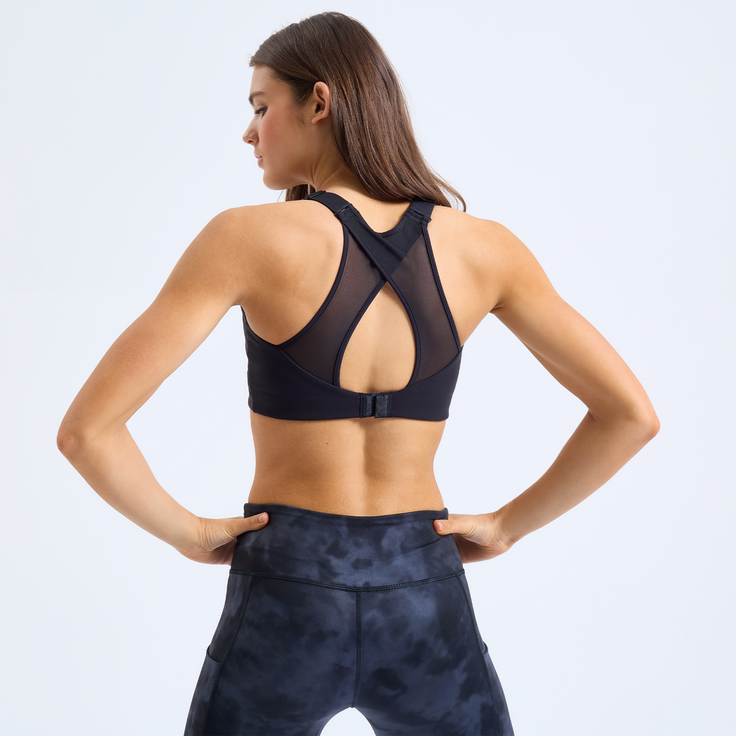 Crossover Back Sports Bra - UntilFailure Wide