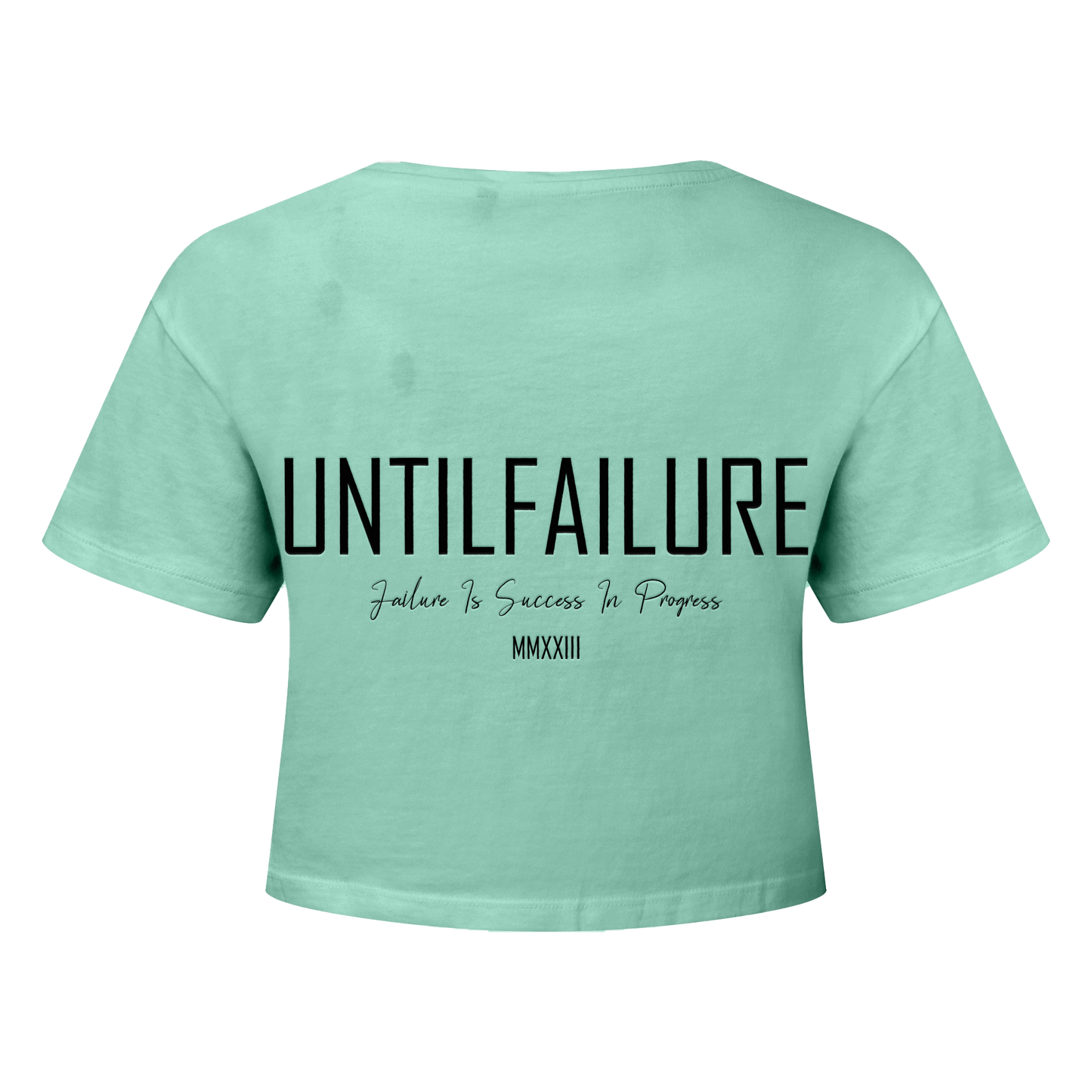 Lifestyle Cropped Top - UntilFailure Signature - UntilFailure