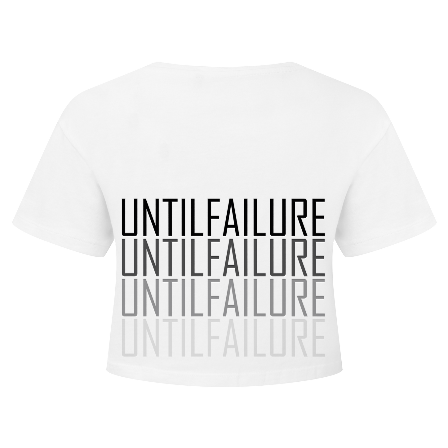 Lifestyle Cropped Top - UntilFailure Replicate - UntilFailure