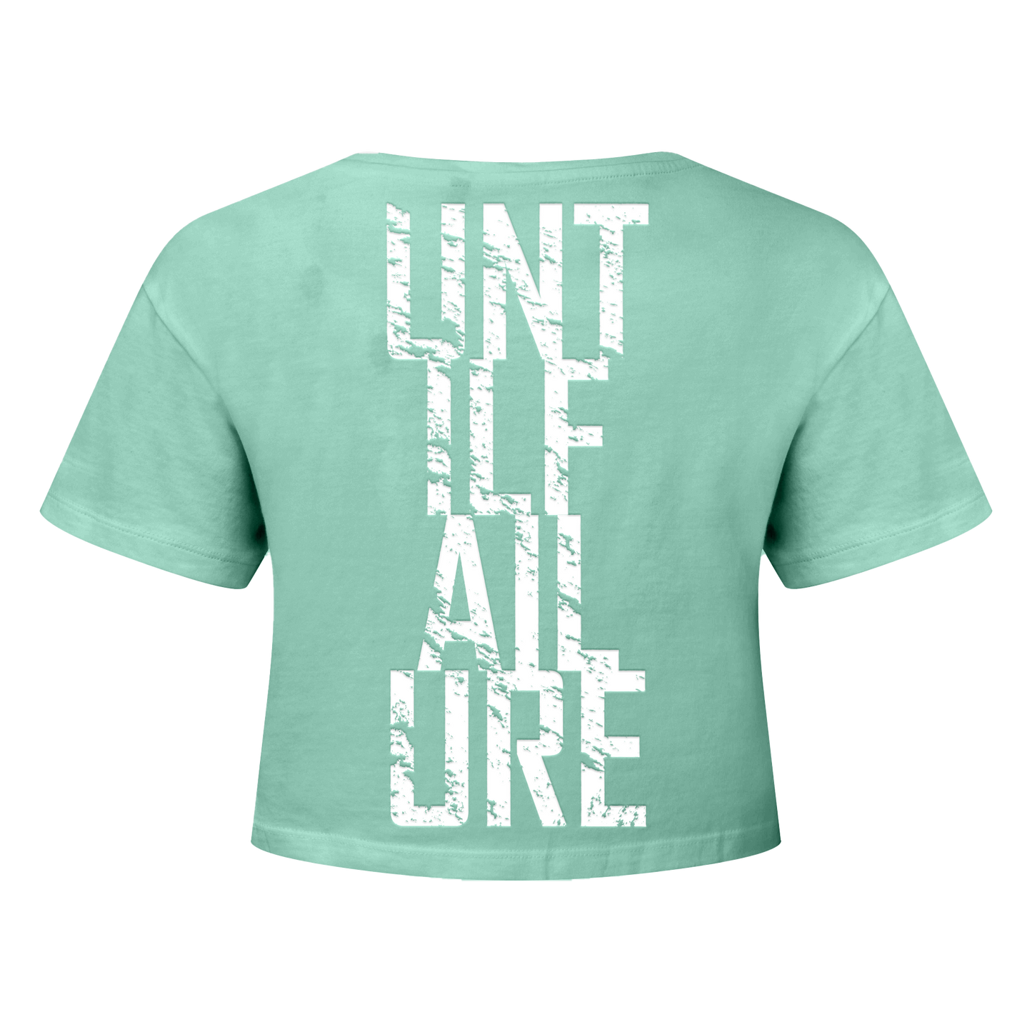 Lifestyle Cropped Top - UntilFailure Distress - UntilFailure