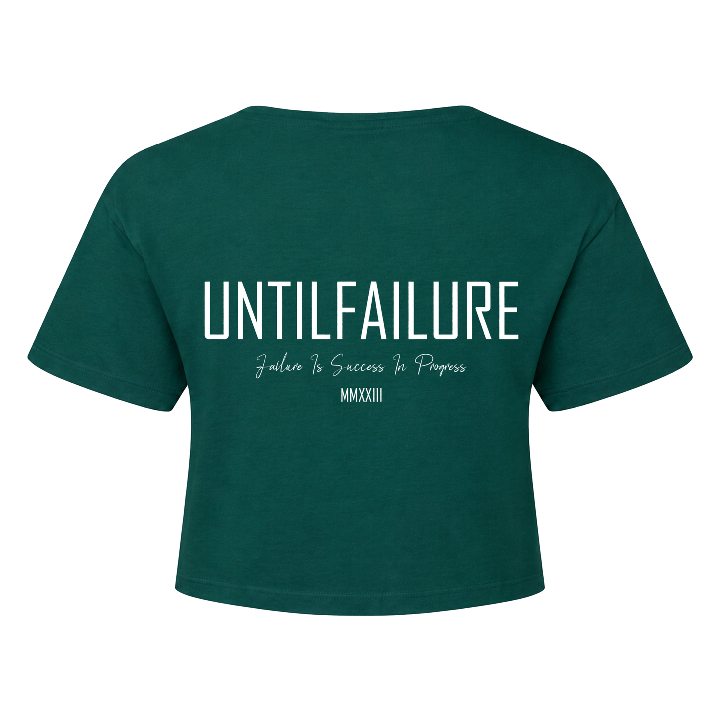Lifestyle Cropped Top - UntilFailure Signature