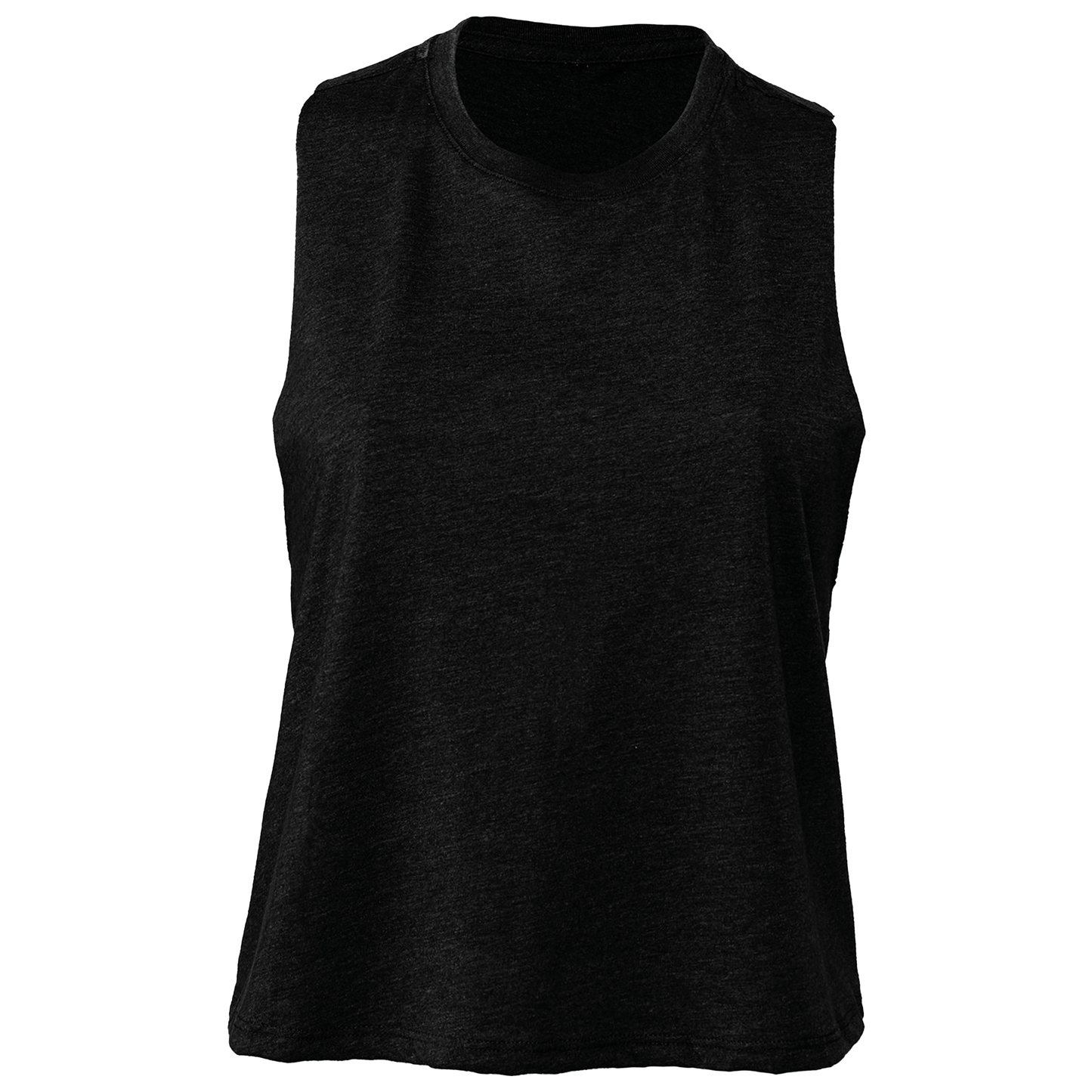Racerback Cropped Tank - UntilFailure Vertical Reflect - UntilFailure