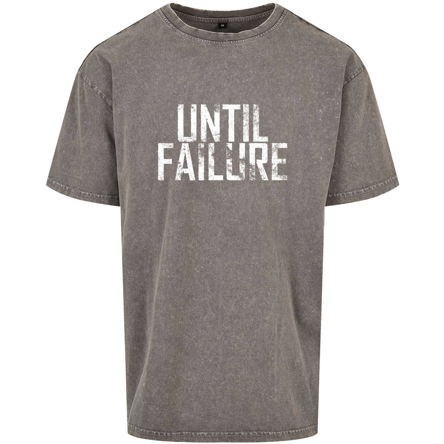 Acid Washed Oversized T Shirt - UntilFailure Rough - UntilFailure