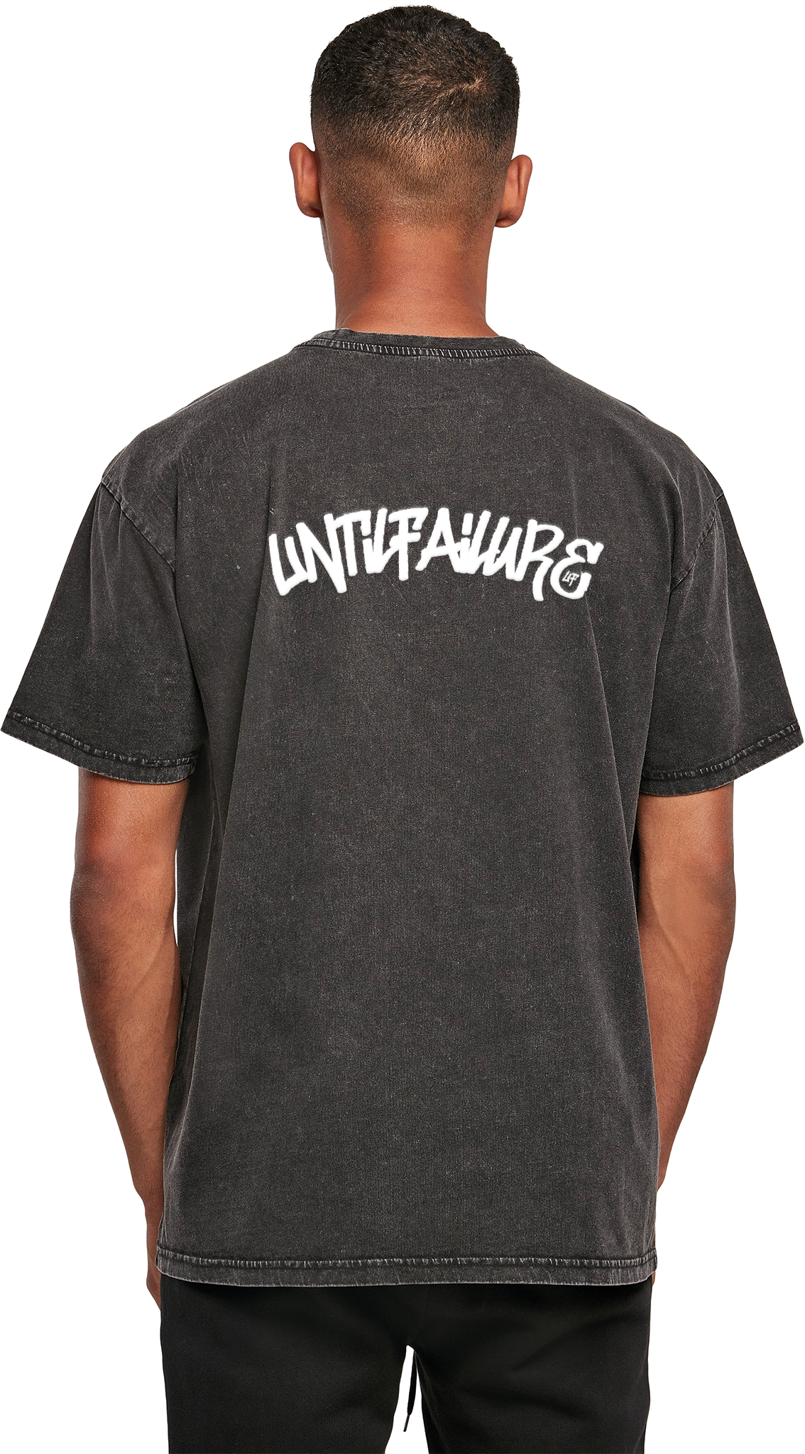 Acid Washed Oversized T Shirt - UntilFailure Graffiti - UntilFailure