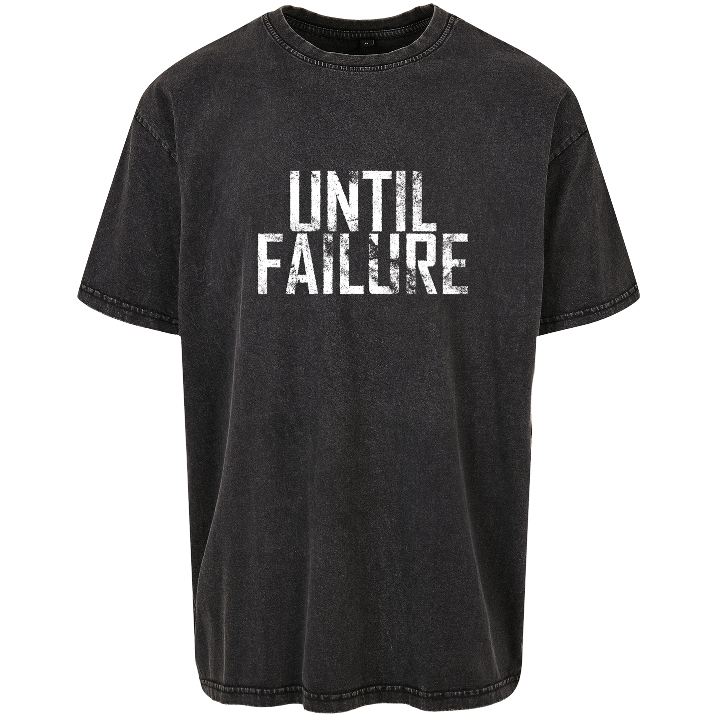Acid Washed Oversized T Shirt - UntilFailure Rough - UntilFailure