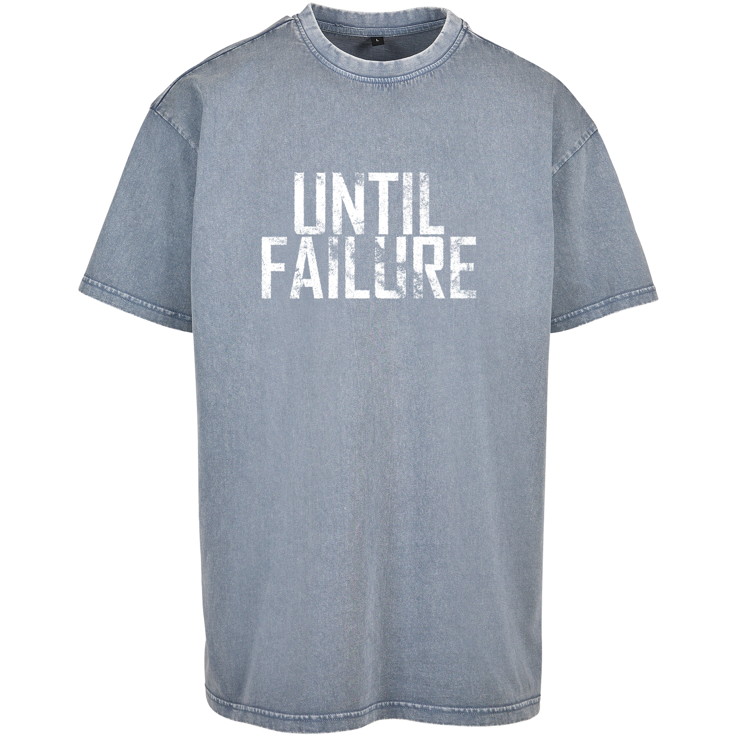 Acid Washed Oversized T Shirt - UntilFailure Rough - UntilFailure