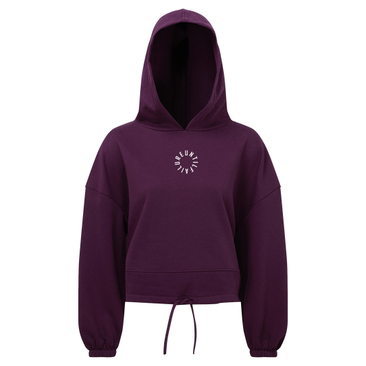 Cropped Oversized Hoodie - UntilFailure 360