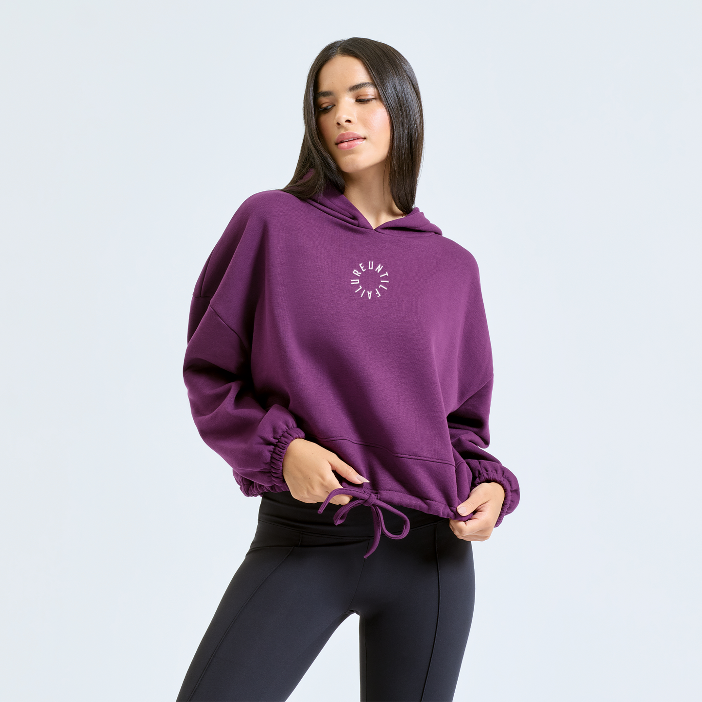Cropped Oversized Hoodie - UntilFailure 360