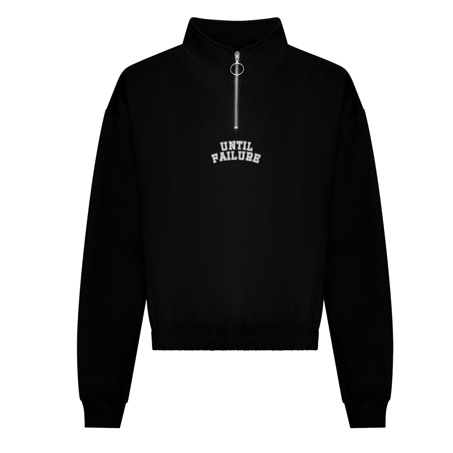 Cropped Zip Sweatshirt - UntilFailure Varsity