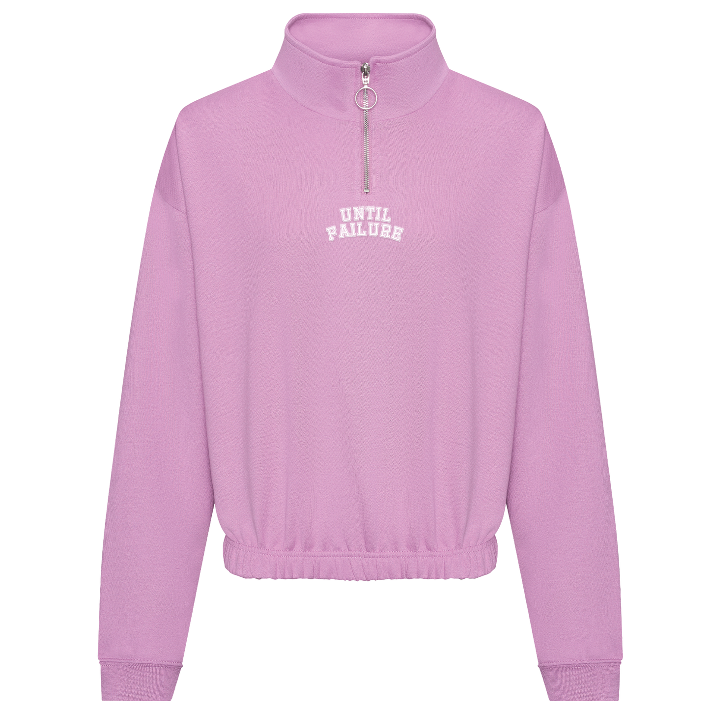 Cropped Zip Sweatshirt - UntilFailure Varsity