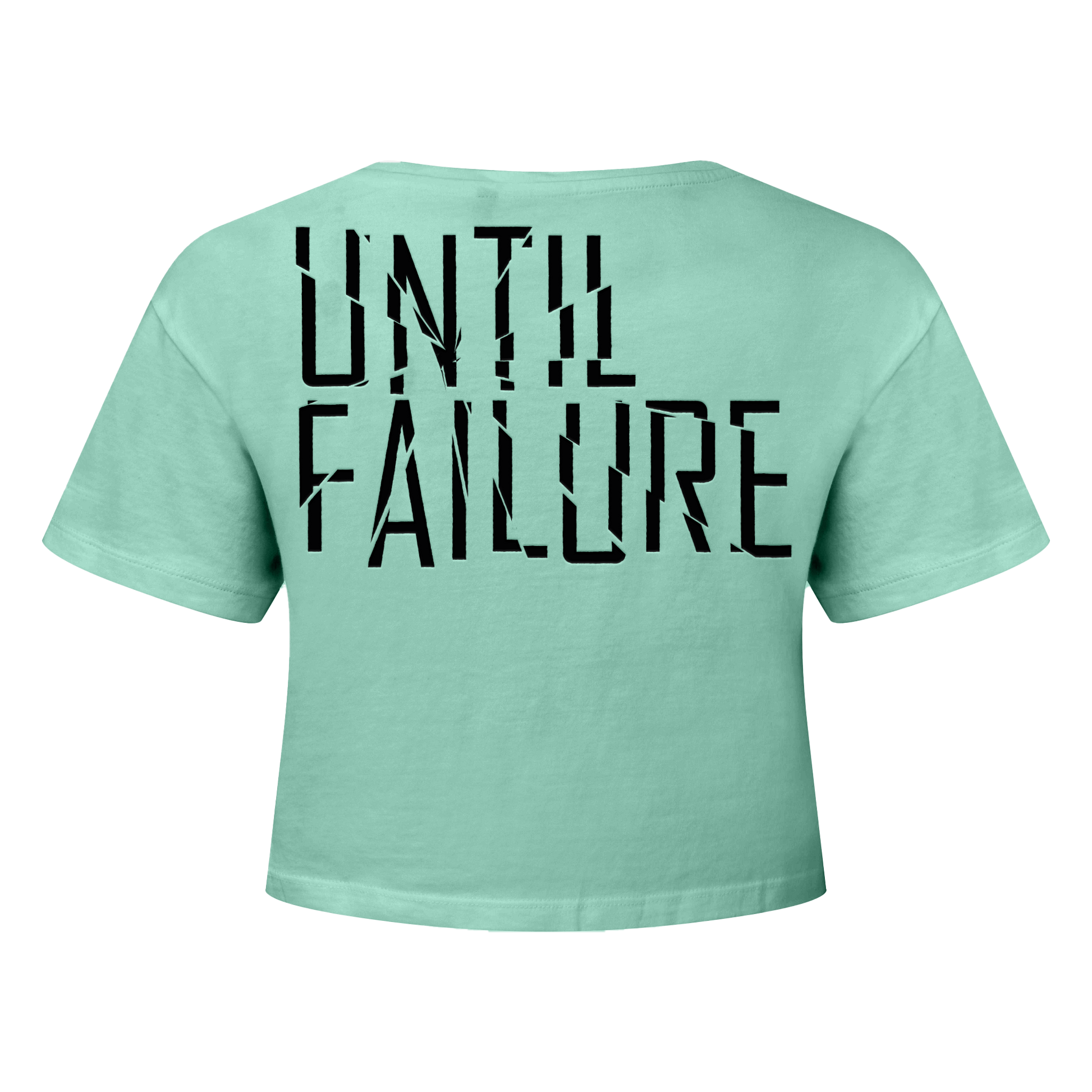 Lifestyle Cropped Top - UntilFailure Shatter - UntilFailure