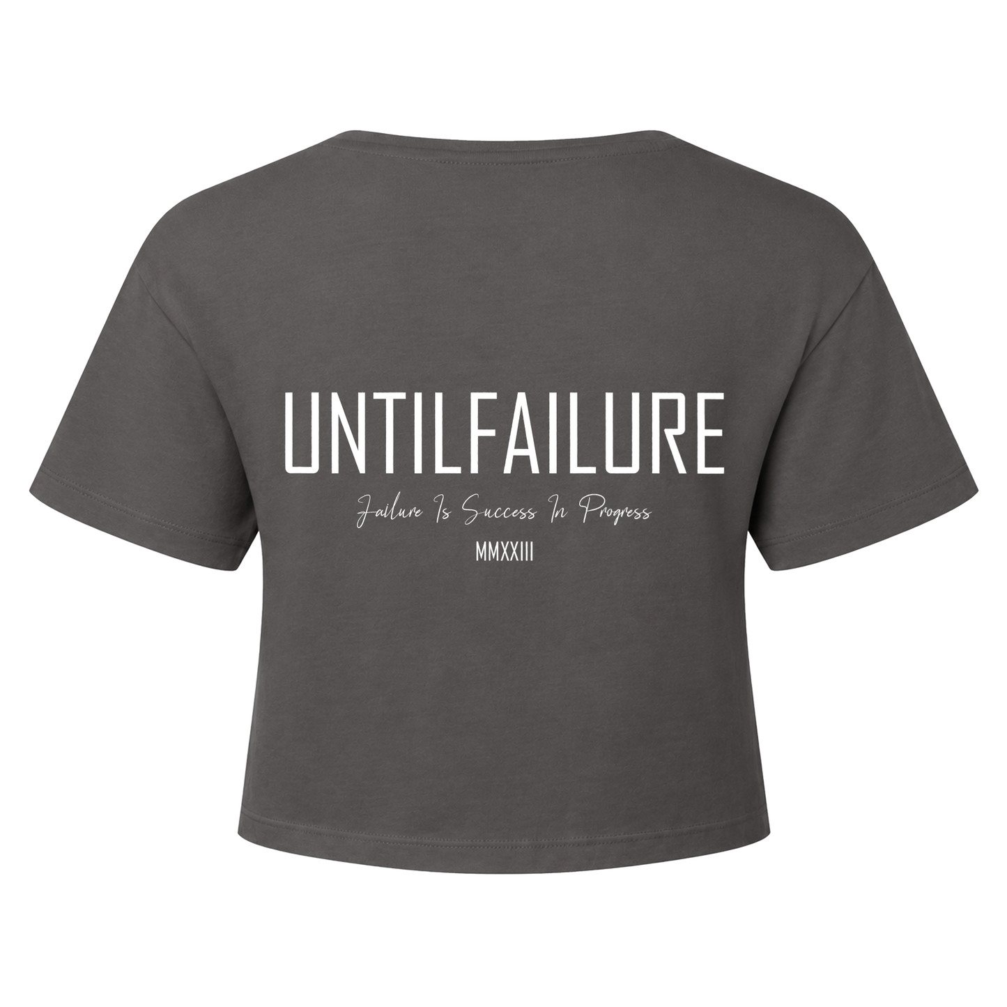 Lifestyle Cropped Top - UntilFailure Signature