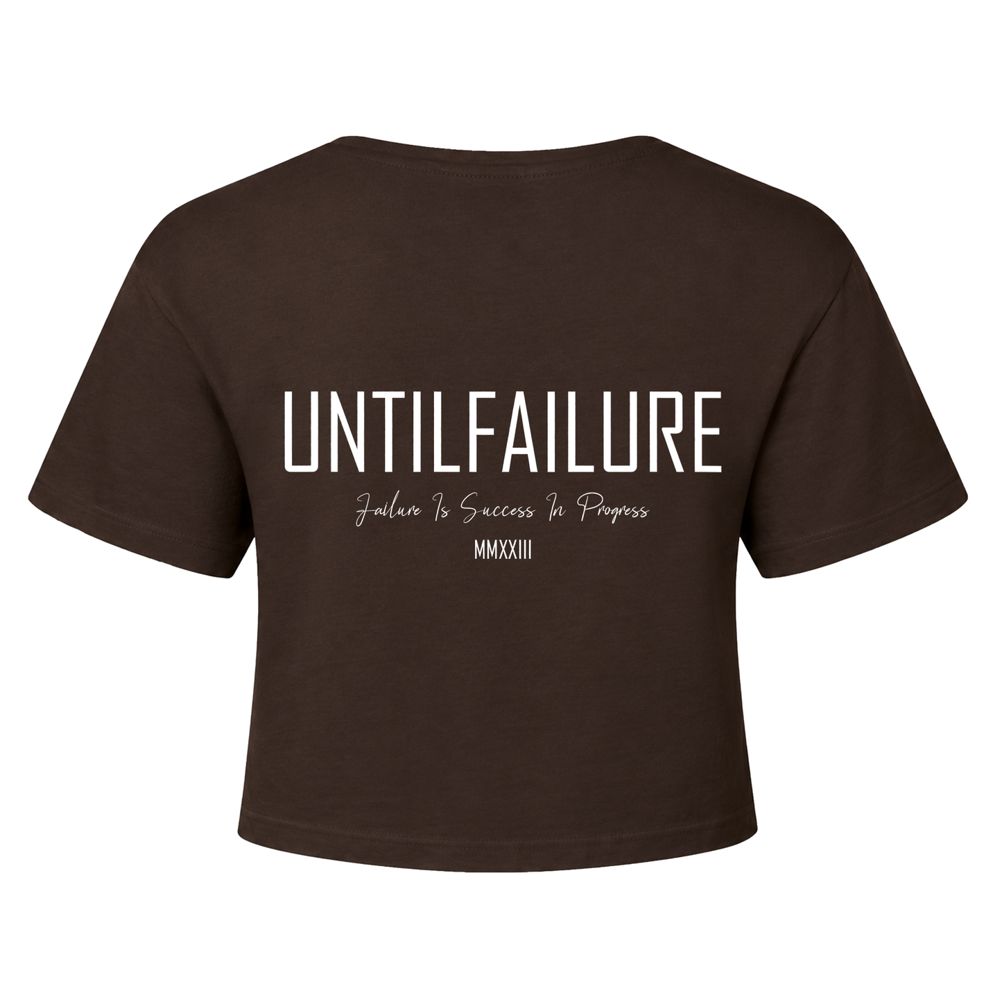 Lifestyle Cropped Top - UntilFailure Signature