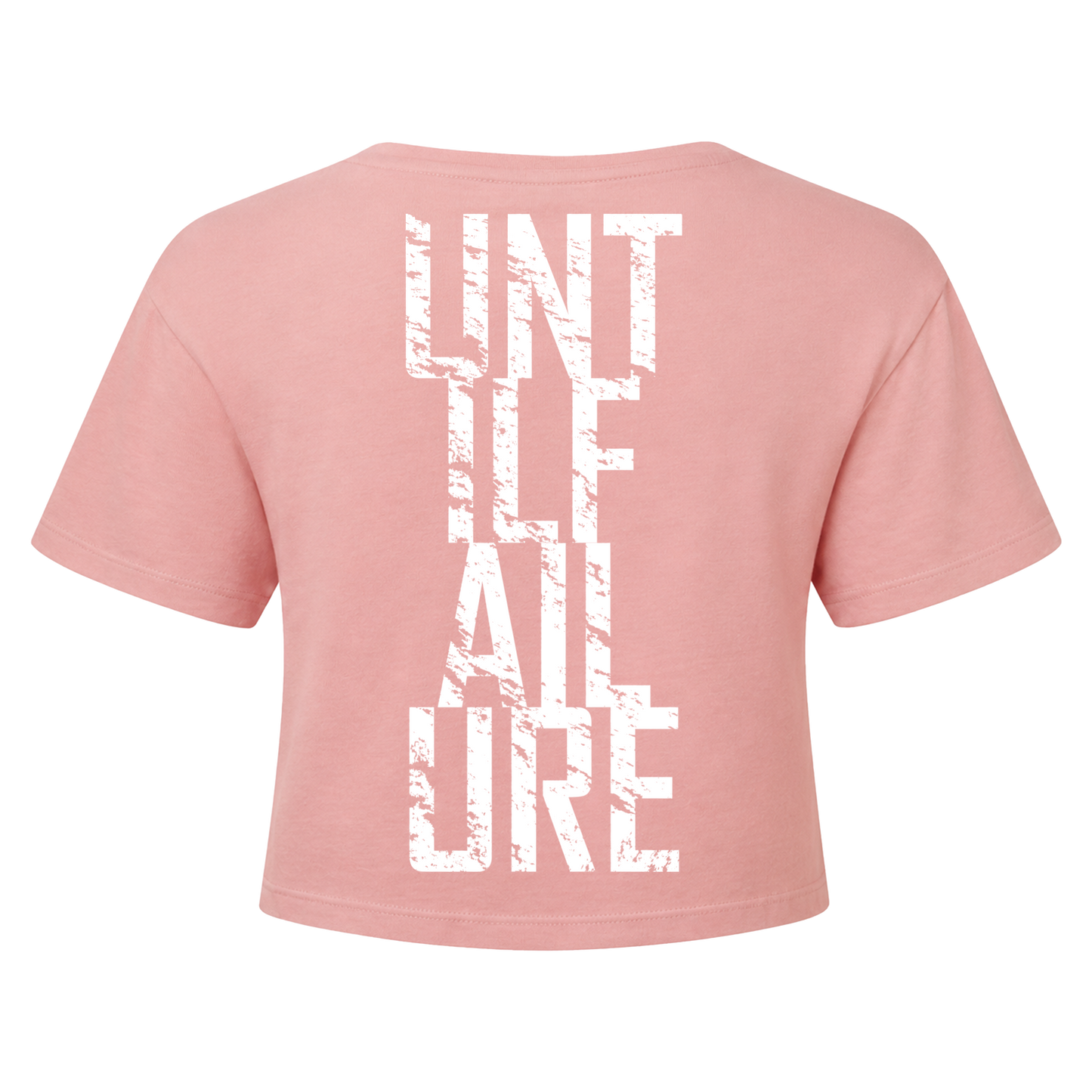 Lifestyle Cropped Top - UntilFailure Distress