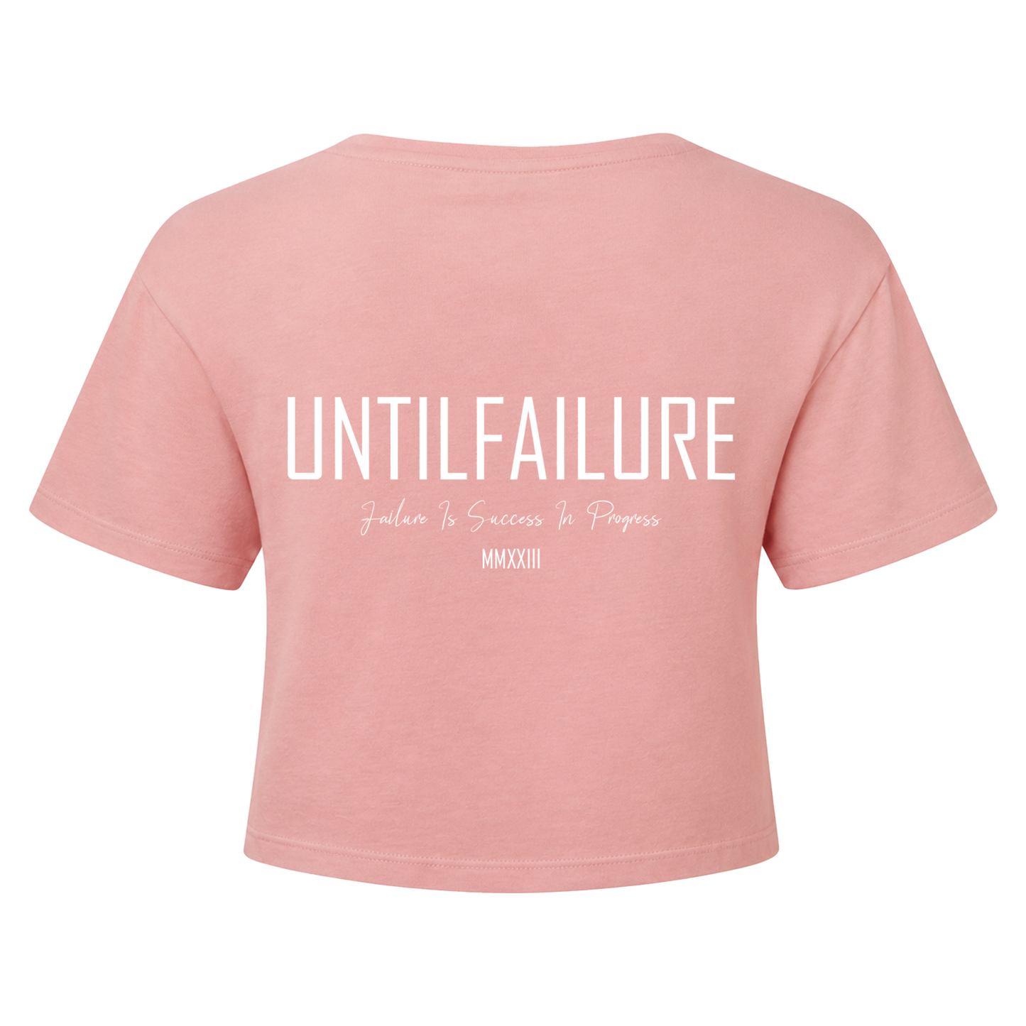 Lifestyle Cropped Top - UntilFailure Signature