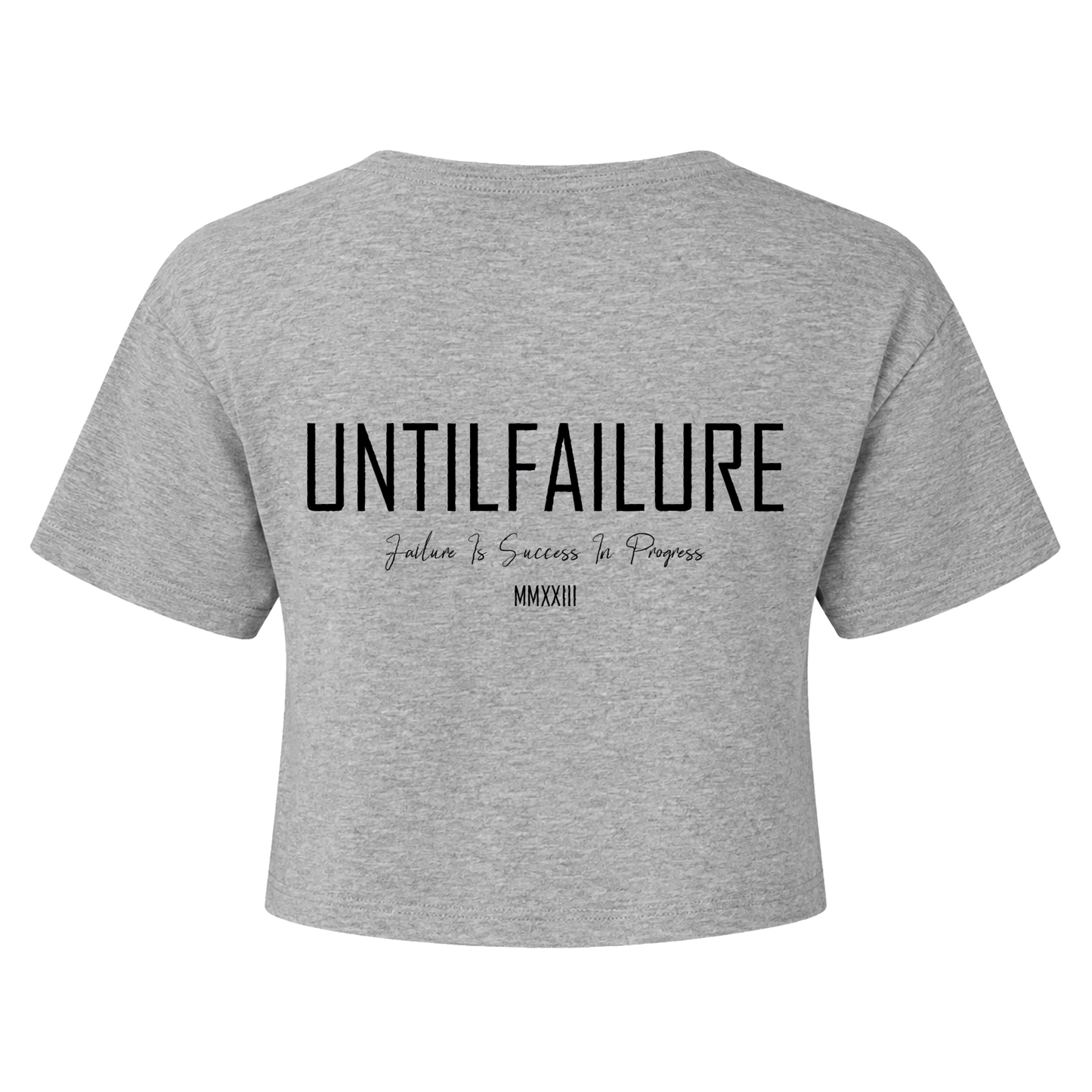Lifestyle Cropped Top - UntilFailure Signature