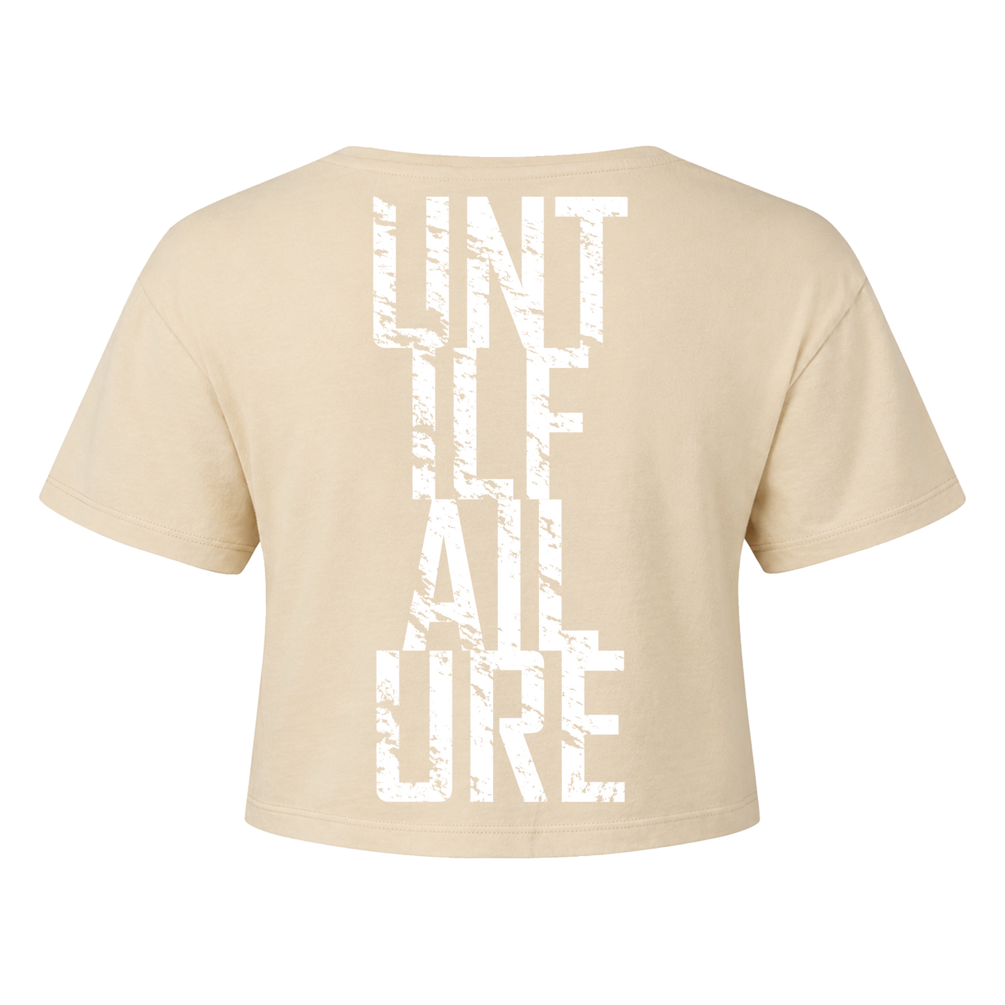 Lifestyle Cropped Top - UntilFailure Distress