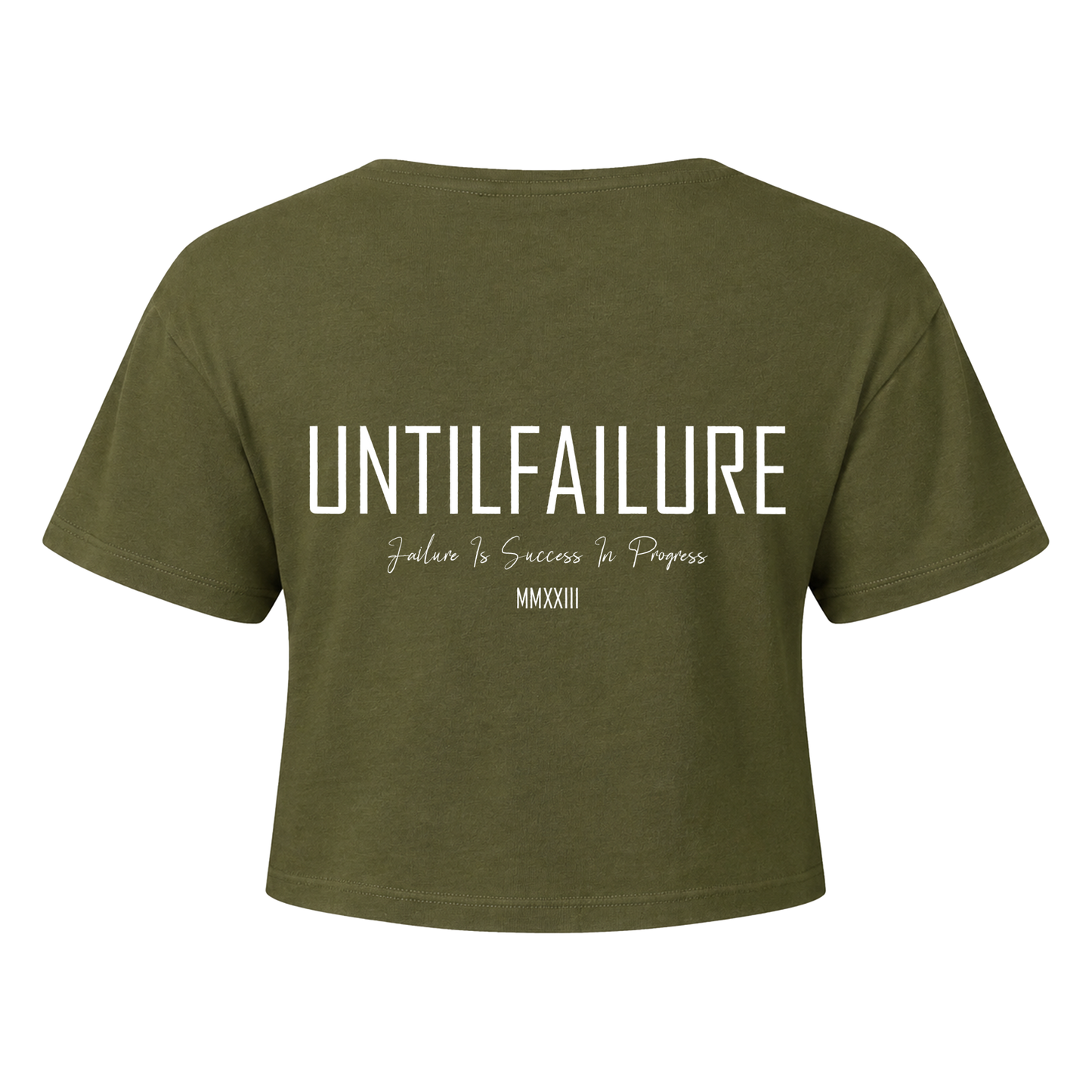 Lifestyle Cropped Top - UntilFailure Signature