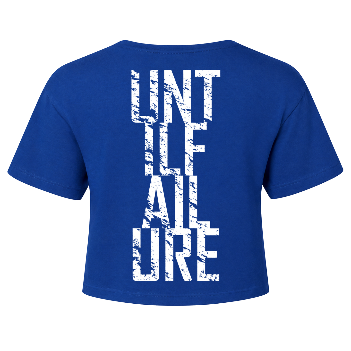 Lifestyle Cropped Top - UntilFailure Distress