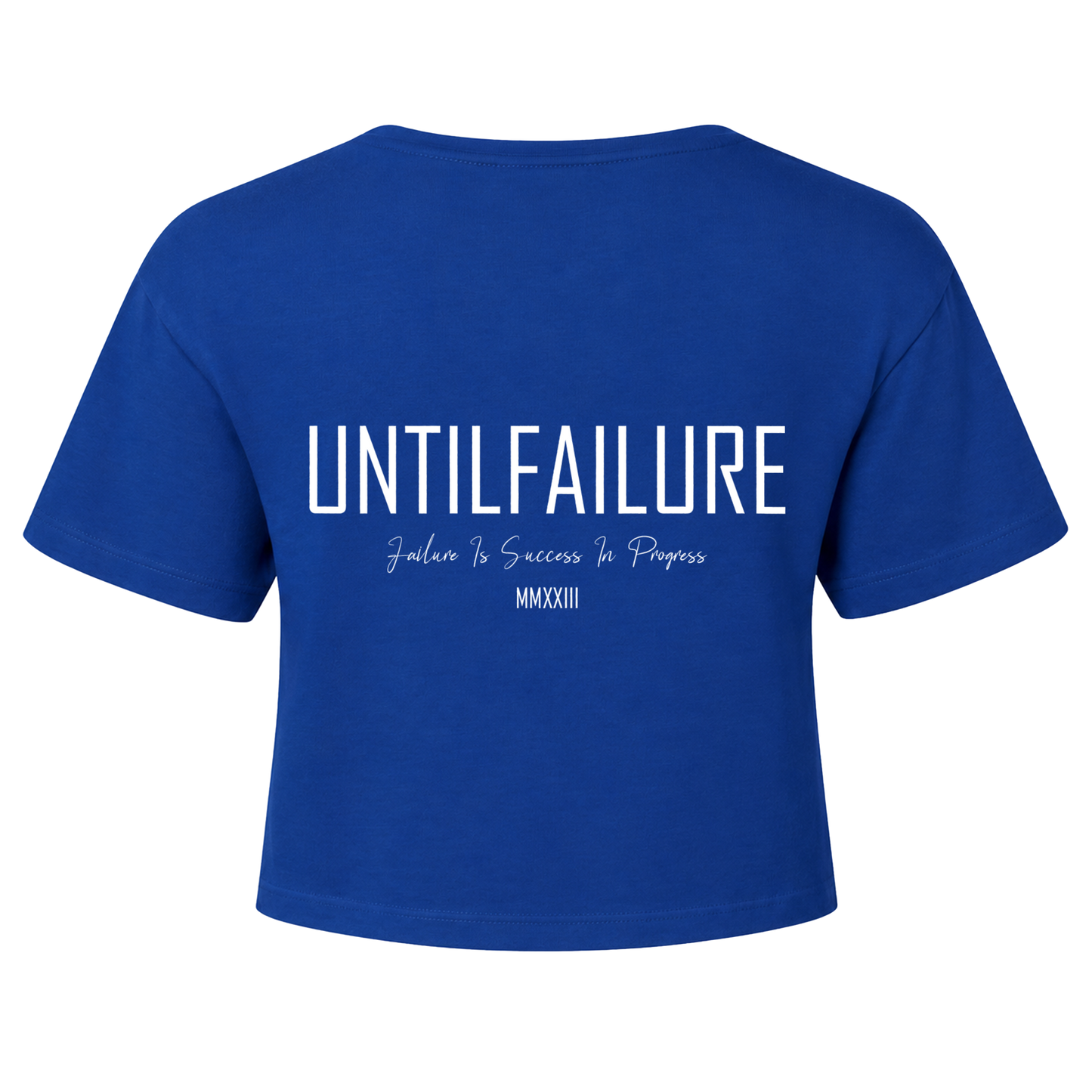 Lifestyle Cropped Top - UntilFailure Signature