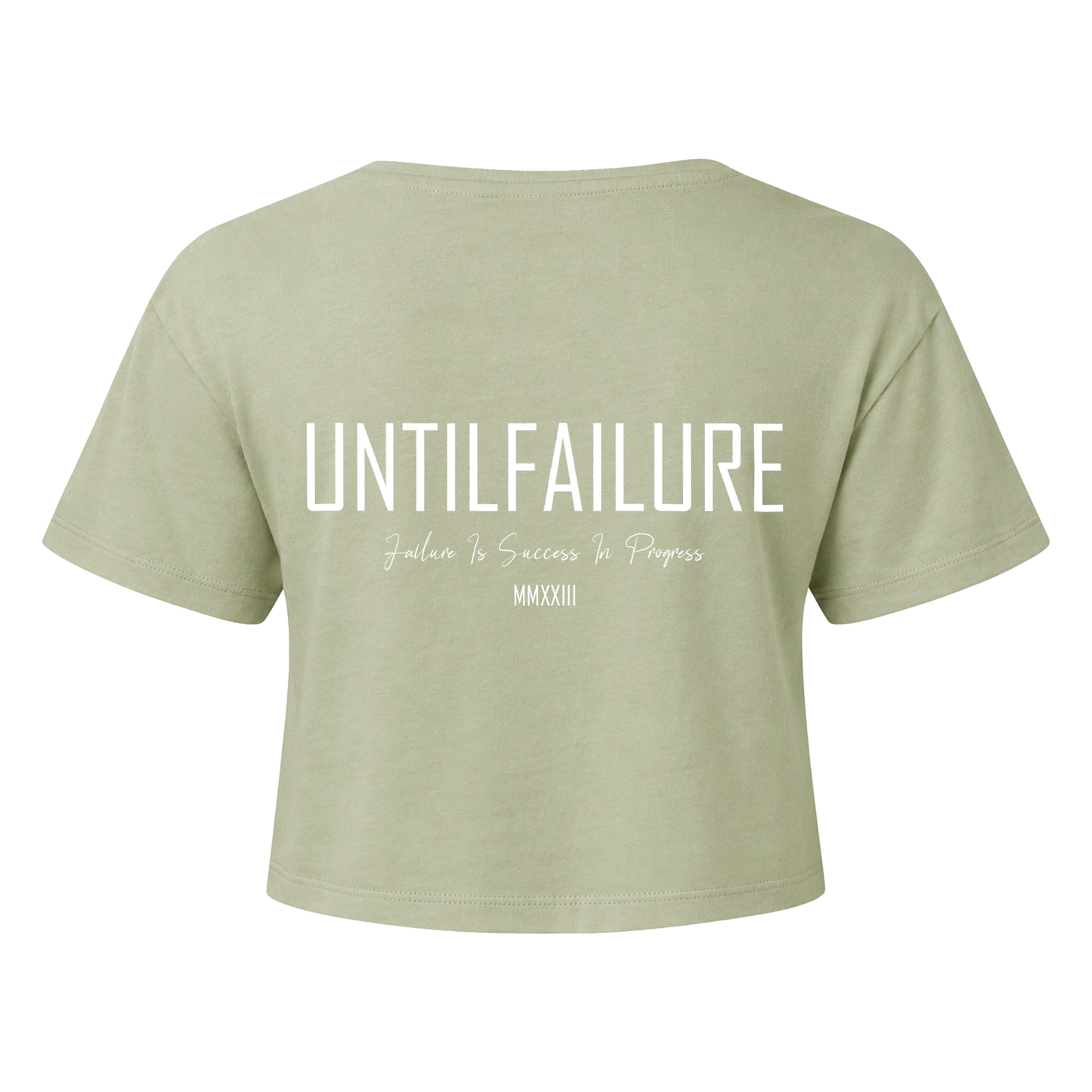 Lifestyle Cropped Top - UntilFailure Signature