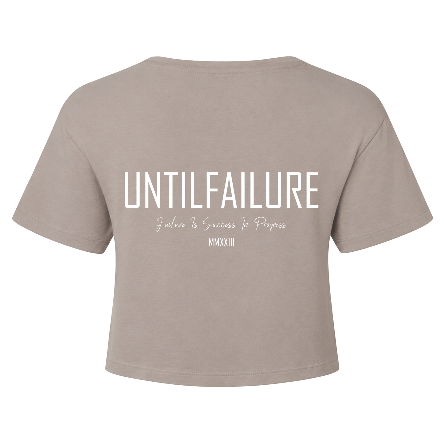Lifestyle Cropped Top - UntilFailure Signature