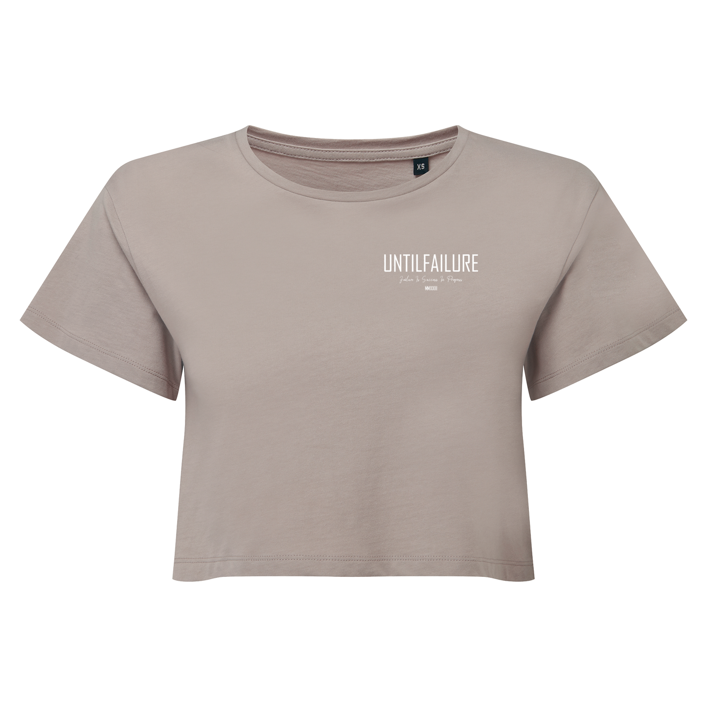 Lifestyle Cropped Top - UntilFailure Signature