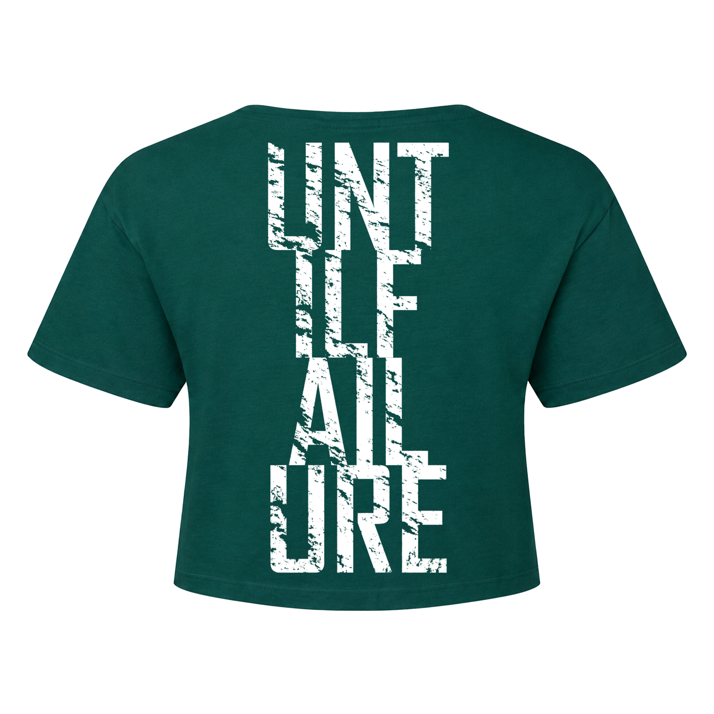 Lifestyle Cropped Top - UntilFailure Distress