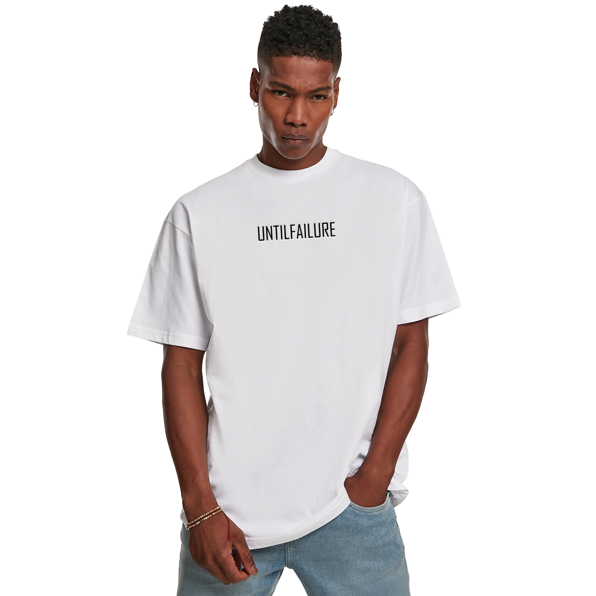 Longline Close Neck T Shirt - UF Box - UntilFailure