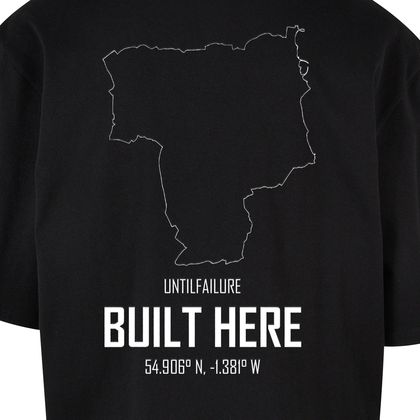 Oversized Sleeve T Shirt - UntilFailure Built Here