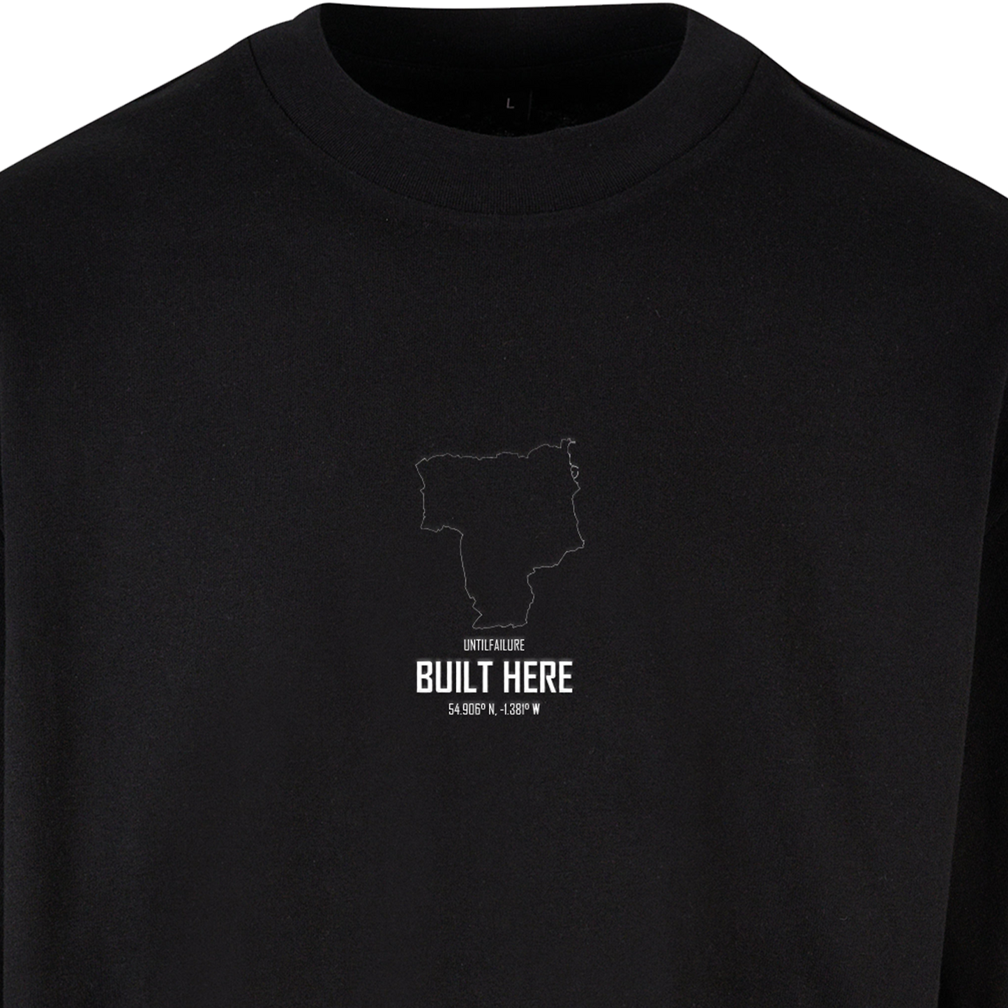 Oversized Sleeve T Shirt - UntilFailure Built Here