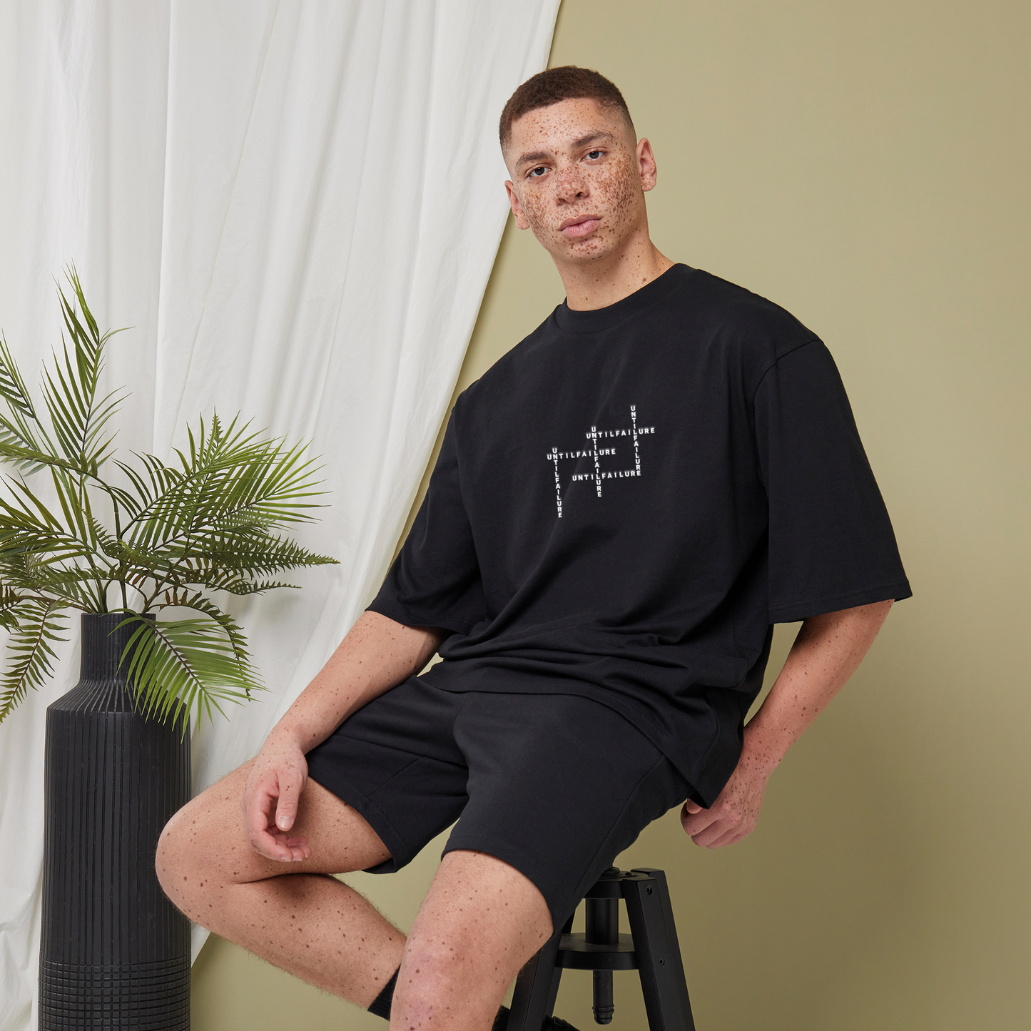 Oversized Sleeve T Shirt - UntilFailure Multi