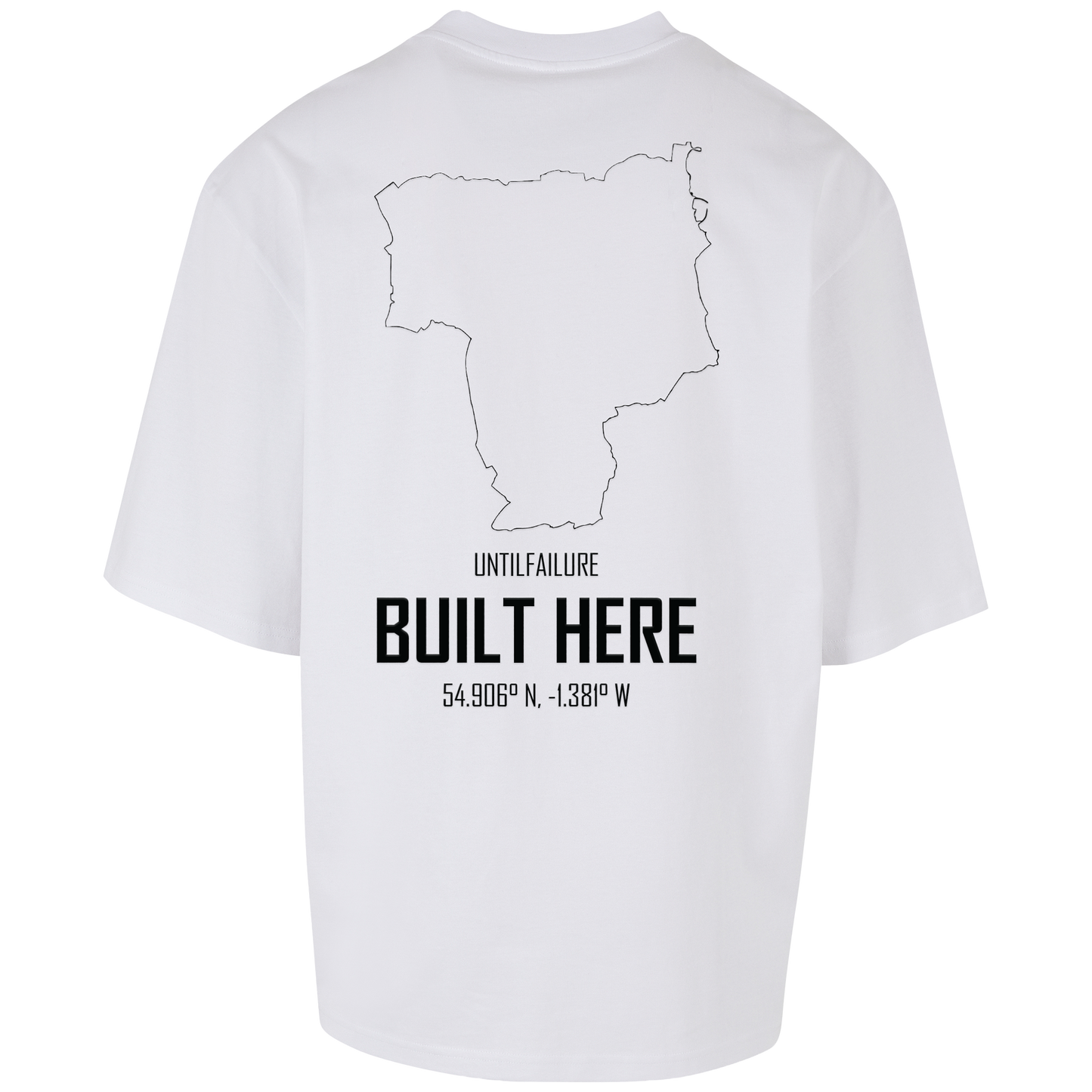 Oversized Sleeve T Shirt - UntilFailure Built Here
