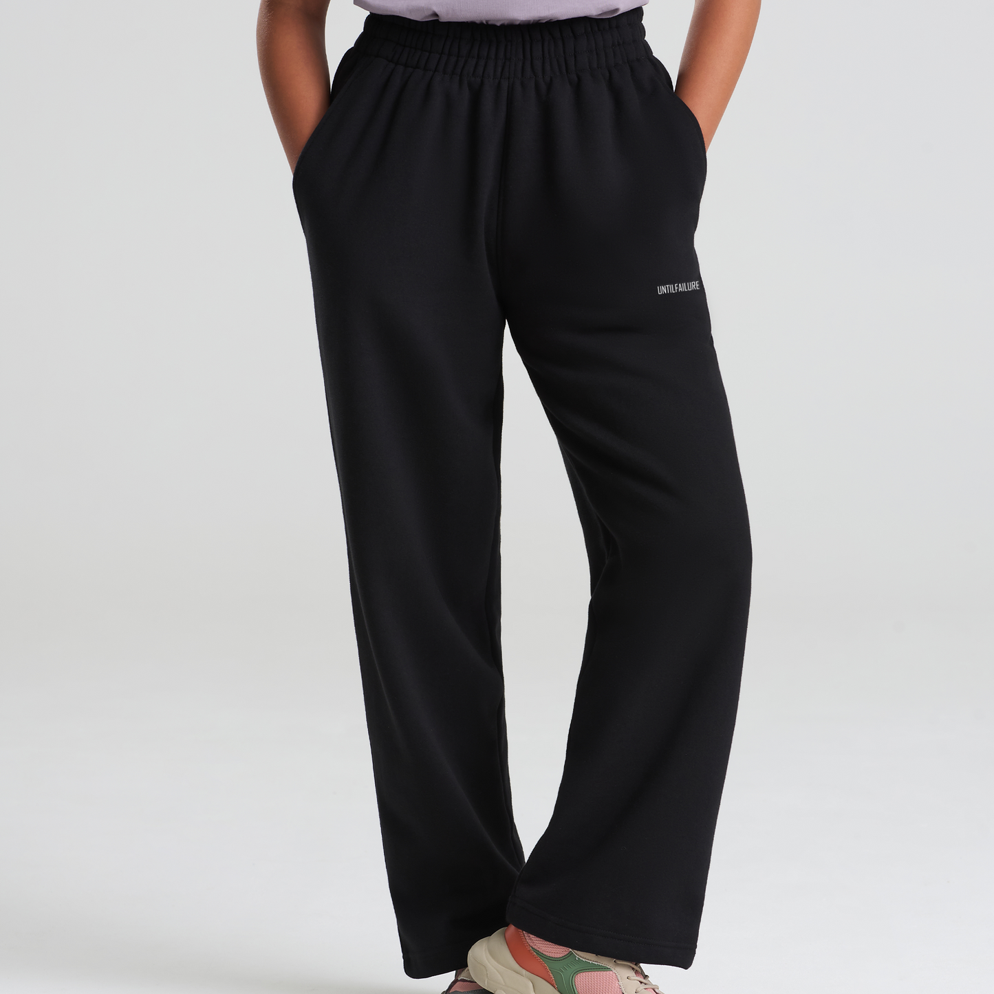 Oversized Straight Leg Sweatpants - UntilFailure