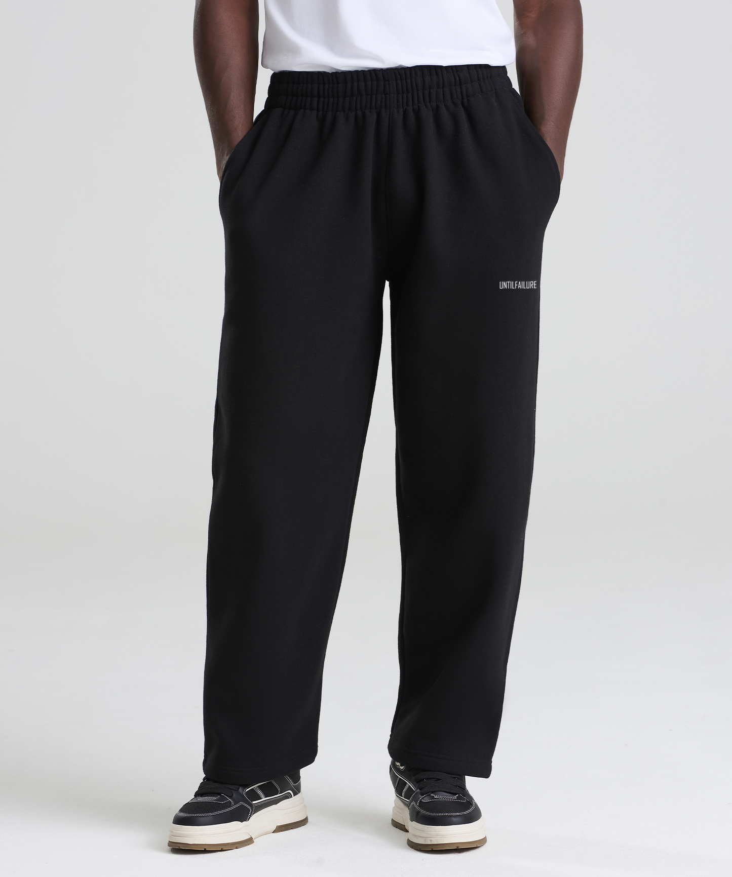 Oversized Straight Leg Sweatpants - UntilFailure