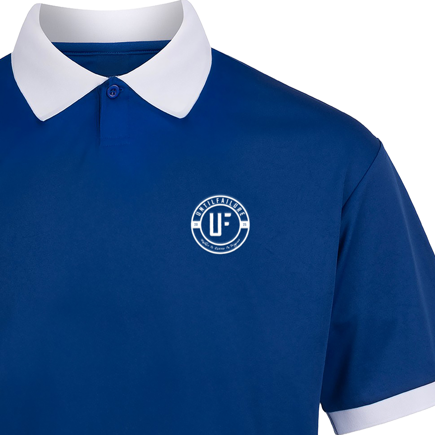 Retro Sports Jersey Blue - UntilFailure Badge