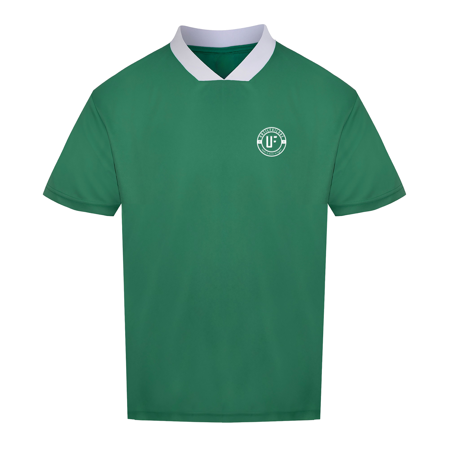 Retro Sports Jersey Green - UntilFailure Badge
