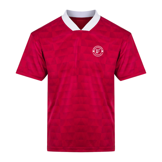 Retro Sports Jersey Red - UntilFailure Badge