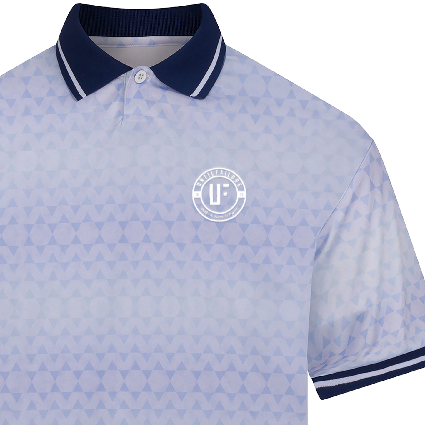 Retro Sports Jersey White - UntilFailure Badge
