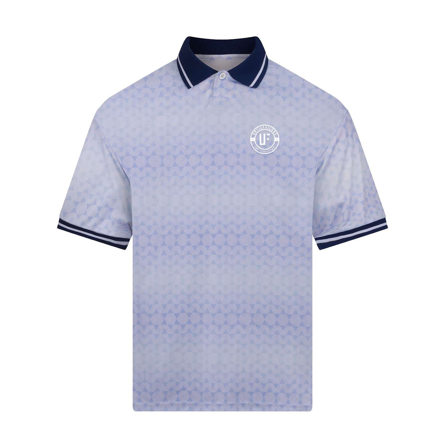 Retro Sports Jersey White - UntilFailure Badge