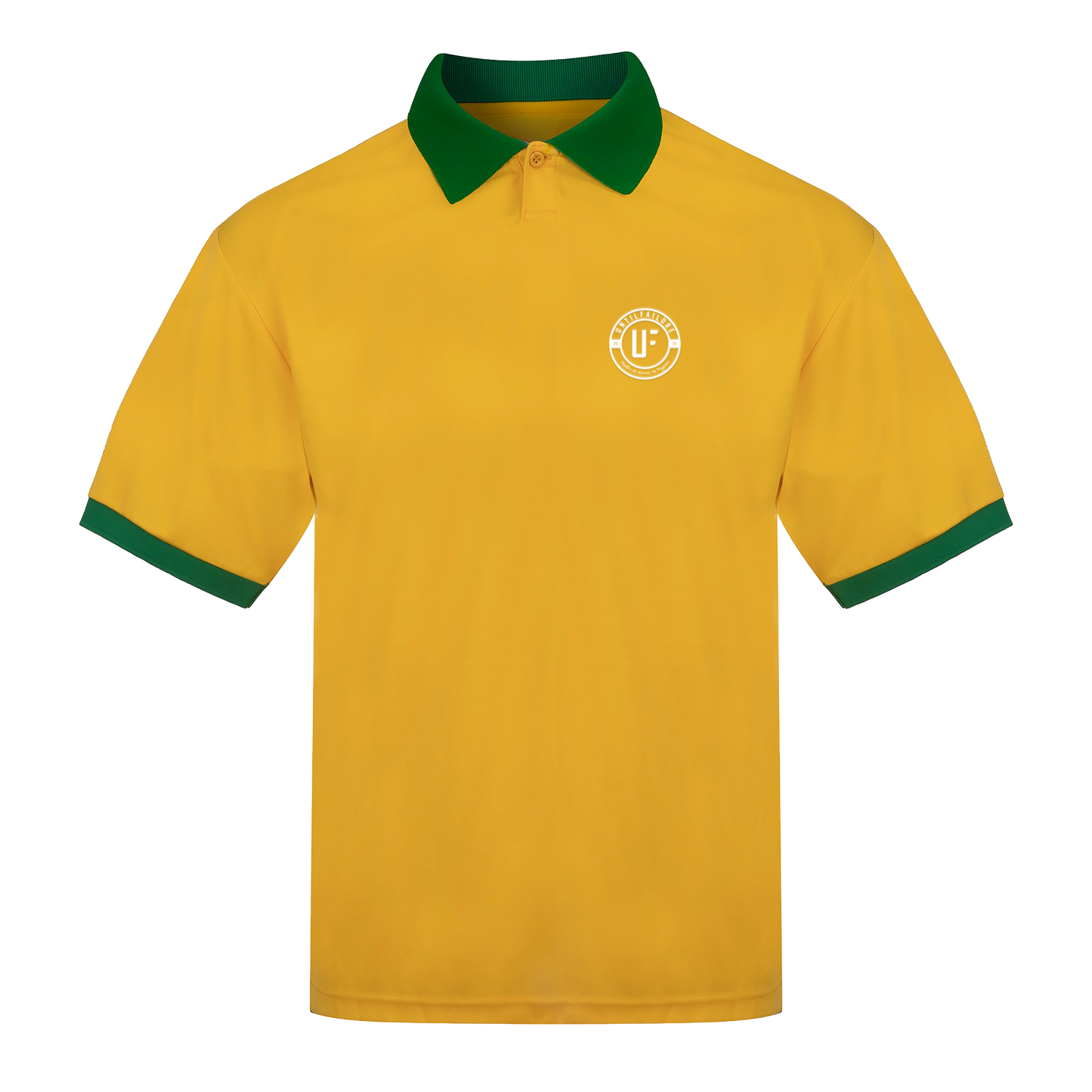Retro Sports Jersey Yellow - UntilFailure Badge