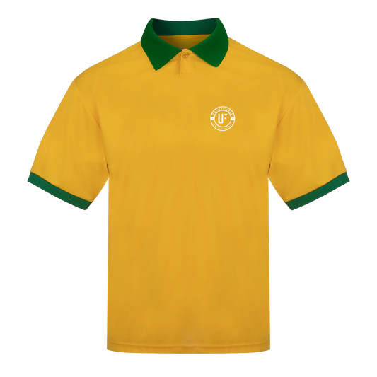 Retro Sports Jersey Yellow - UntilFailure Badge