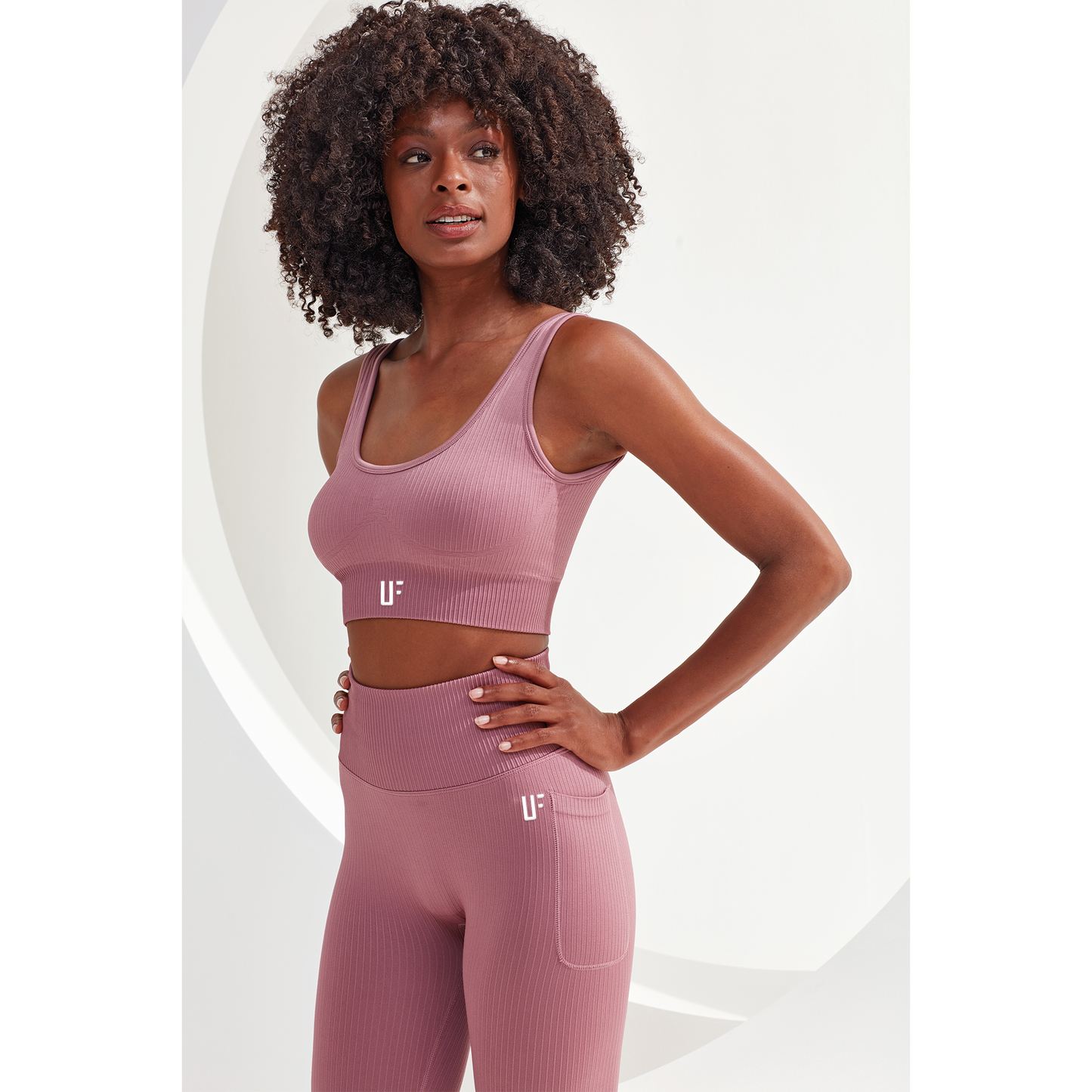 Seamless Ribbed Sports Bra - UF - UntilFailure