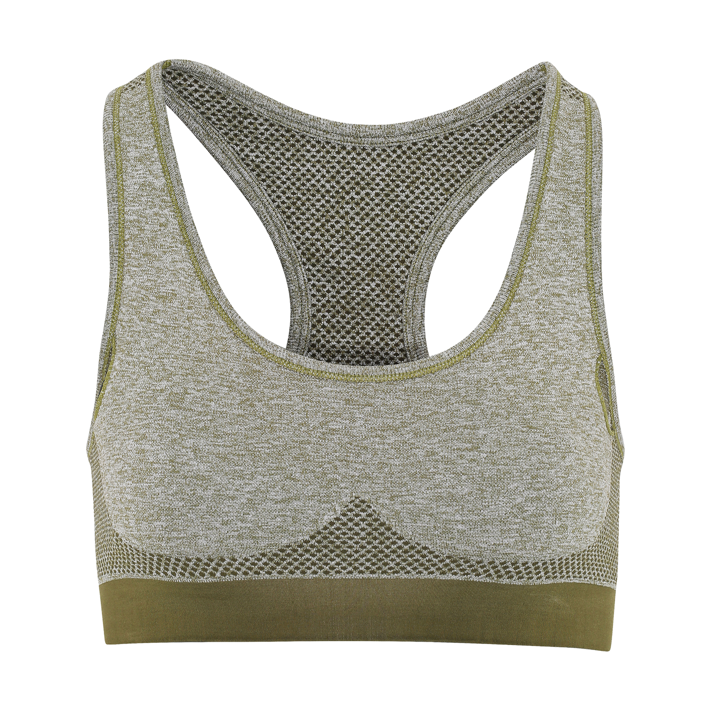 Seamless Contrast Sports Bra - UntilFailure