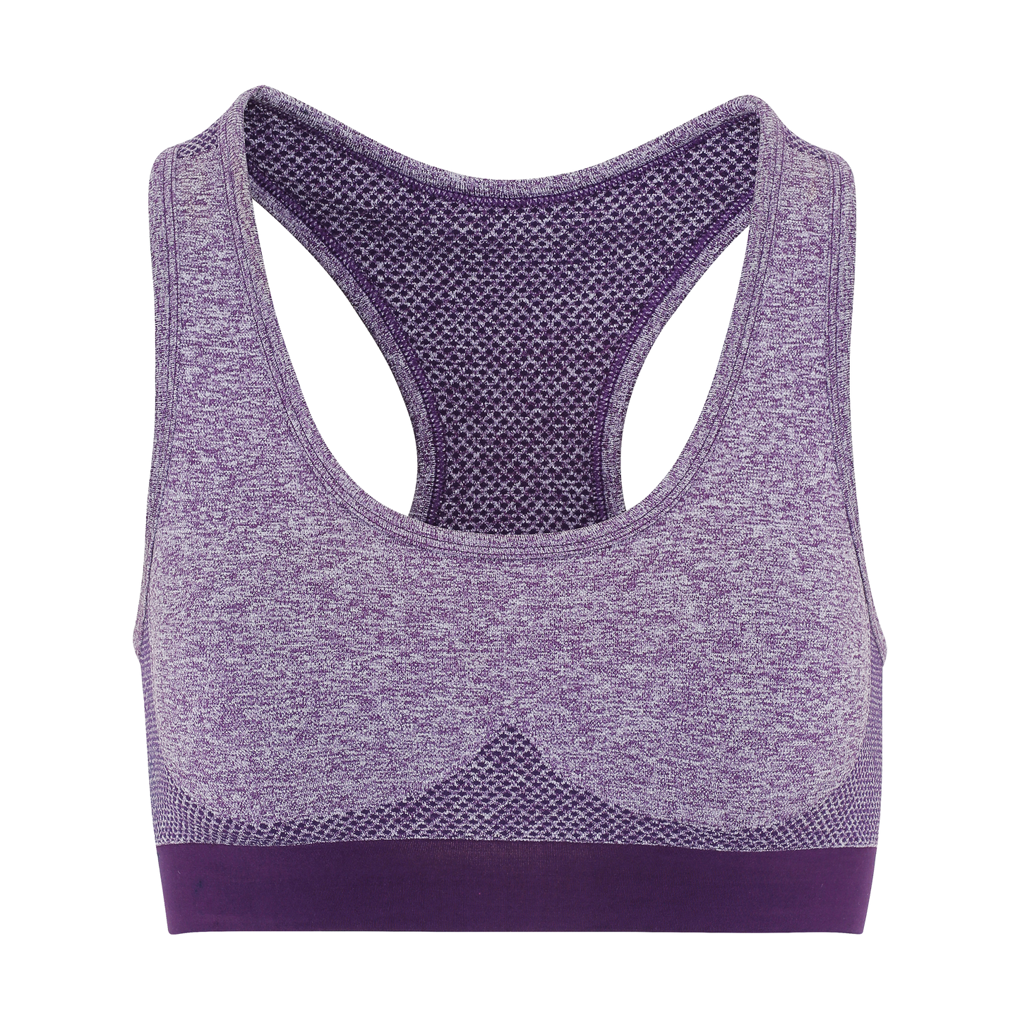 Seamless Contrast Sports Bra - UntilFailure