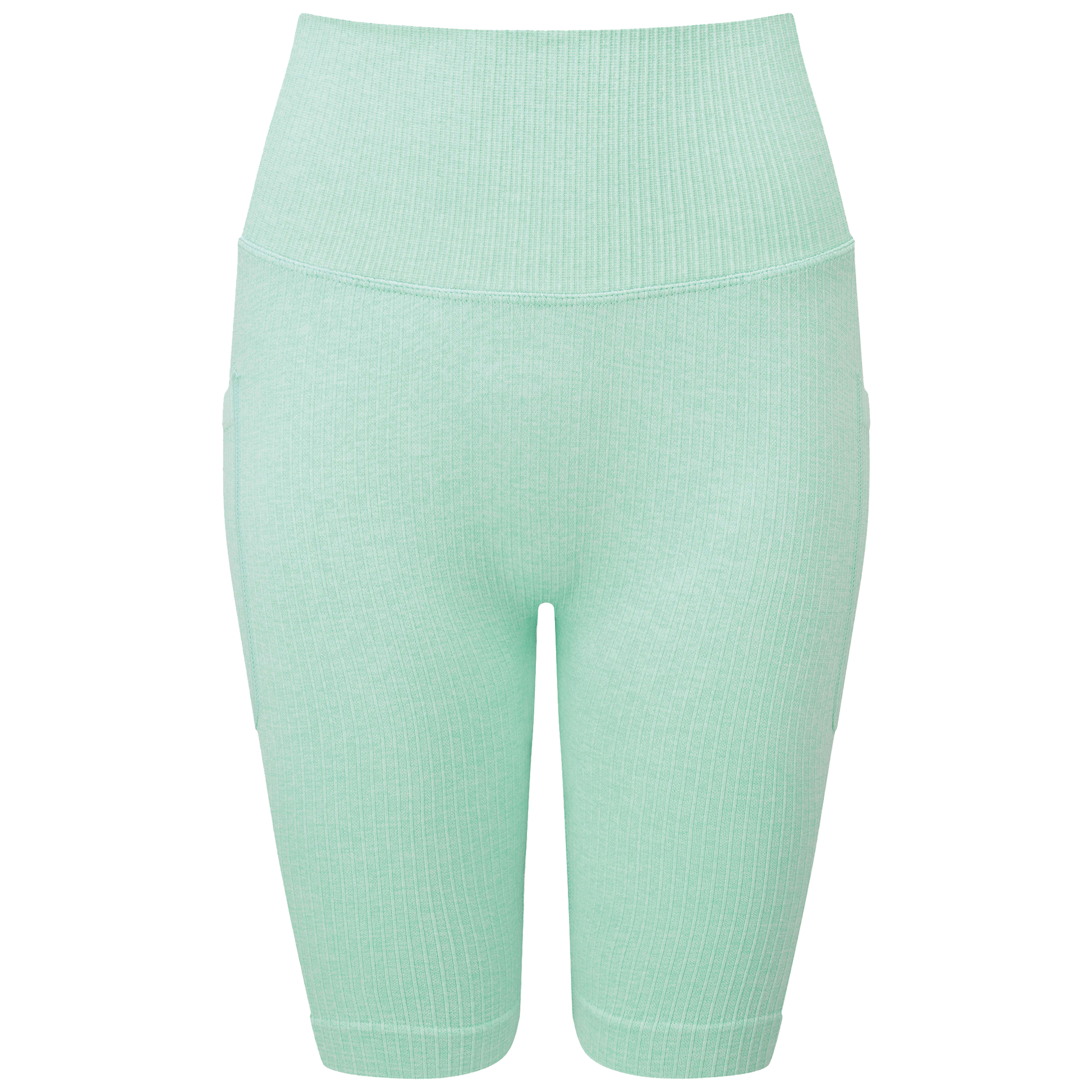 Seamless High Waisted Ribbed Cycle Shorts - UF - UntilFailure