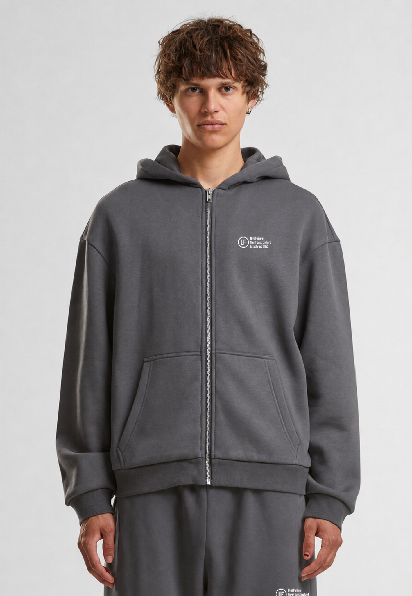 Ultra Soft Full Zip Hoodie - UntilFailure Established